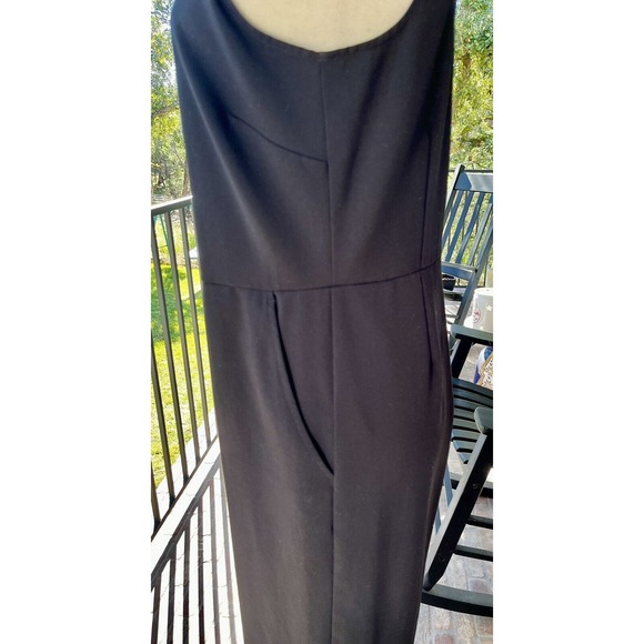 Frank and Oak Women's Gabardine Jumpsuit True Black Size Medium - Picture 5 of 8